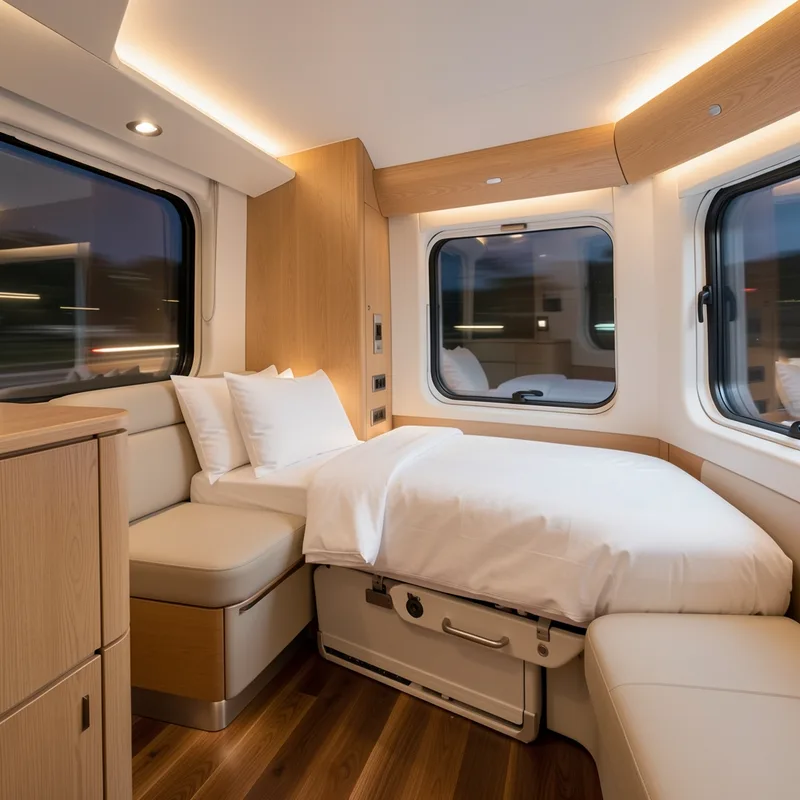 Voyager en train de nuit : les nouvelles lignes 2026